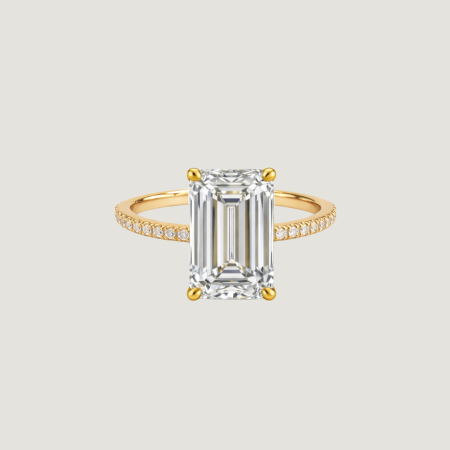 3ct Pavé  Diamond Ring