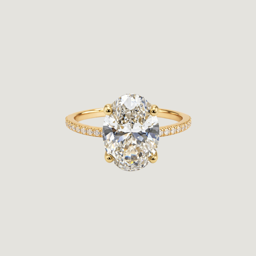 3ct Pavé  Diamond Ring