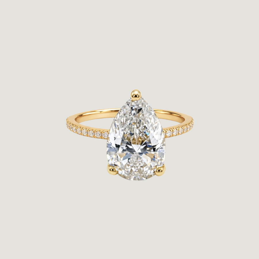 3ct Pavé  Diamond Ring