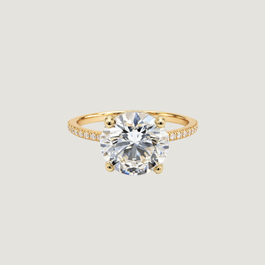 3ct Pavé  Diamond Ring